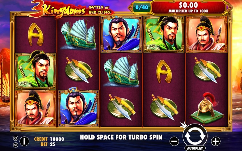 3 Kingdoms Battle of Red Cliffs Slot by Pragmatic Play