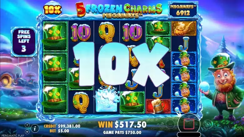 5 Frozen Charms Megaways Slot play free