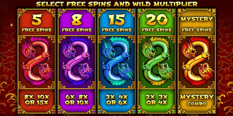 888 Dragons Slot free spins