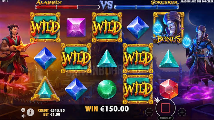 Aladdin and the Sorcerer Online Slot by Pragmatic Play