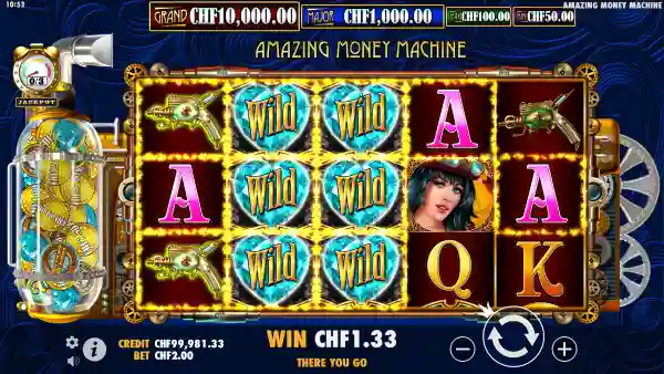 Amazing Money Machine Slot play free