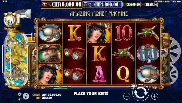Amazing Money Machine Slot Machine by Pragmatic Play