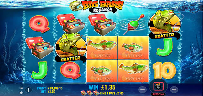 Big Bass Bonanza Slot demo