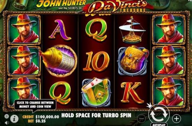 Da Vinci's Treasure Slot Machine by Pragmatic Play
