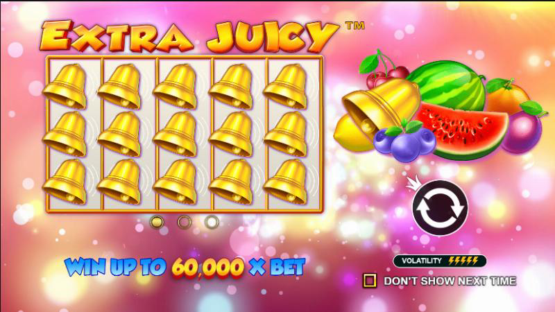 Extra Juicy Online Slot winning