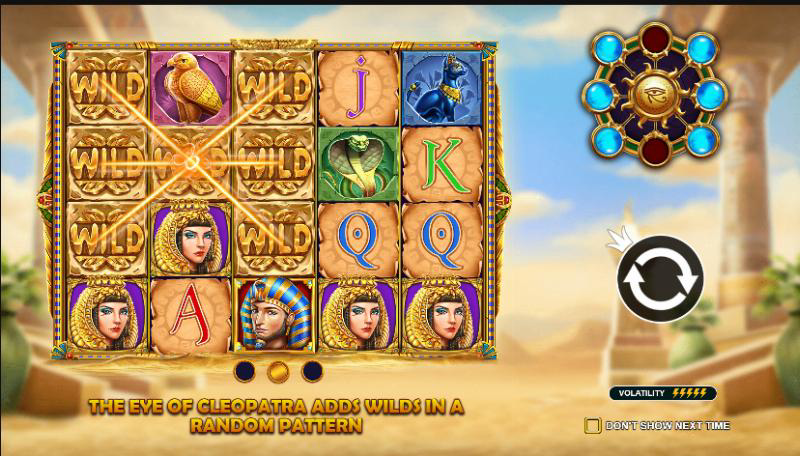 Eye of Cleopatra Online Slot wild symbols