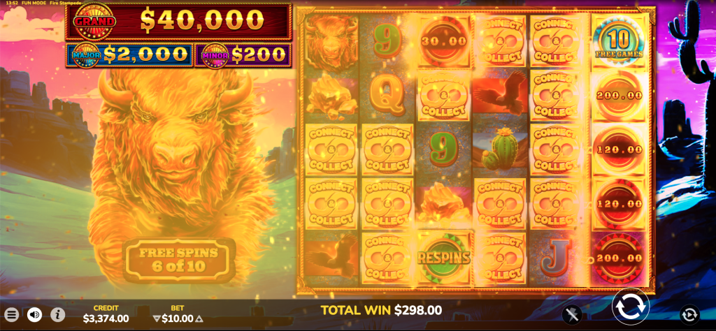 Fire Stampede Online Slot jaclpots