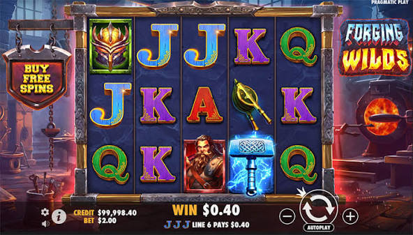 Forging Wilds Slot by Pragmatic Play
