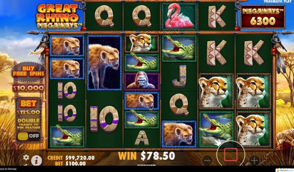Great Rhino Slot by Pragmatic Play