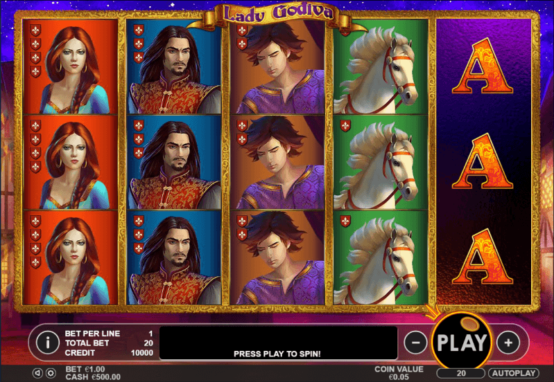 Lady Godiva Online Slot by Pragmatic Play