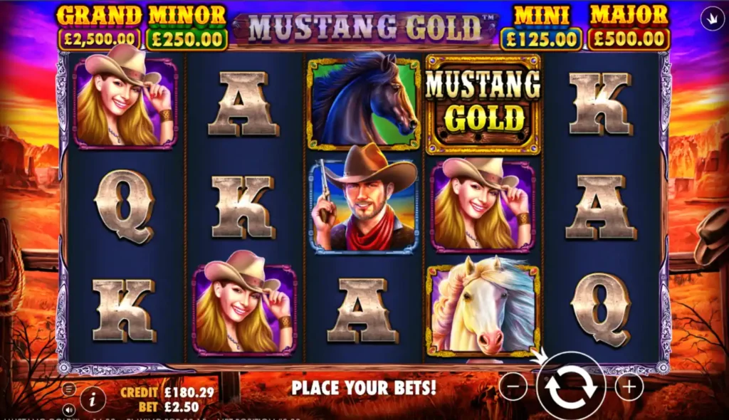 Mustang Gold Slot by Pragmatic Play