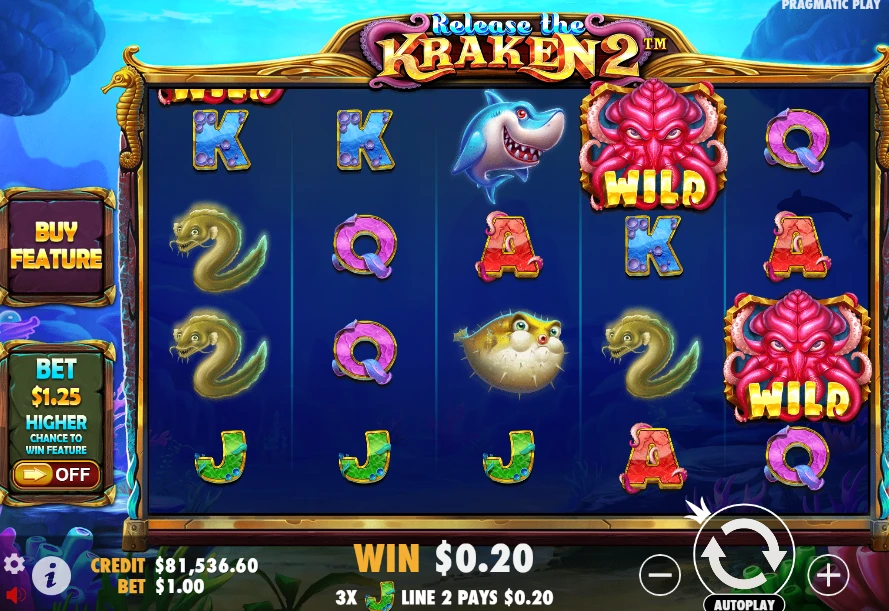 Release the Kraken 2 Slot free play