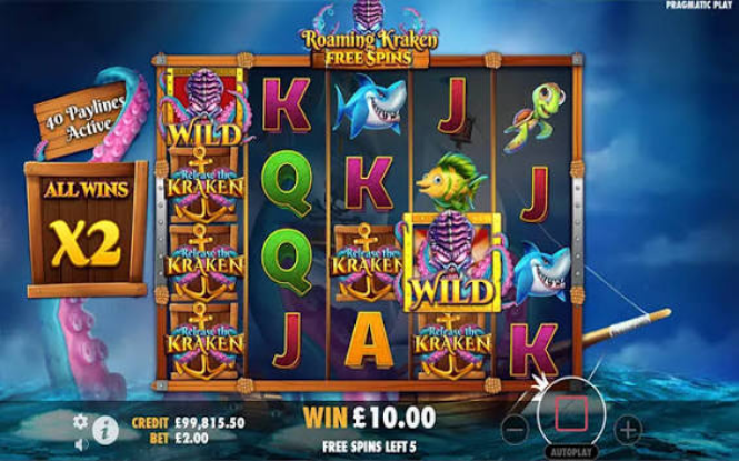 Release the Kraken Slot by Pragmatic Play