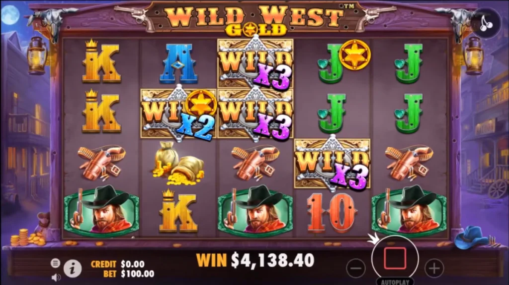 Wild West Gold Slot wild symbols