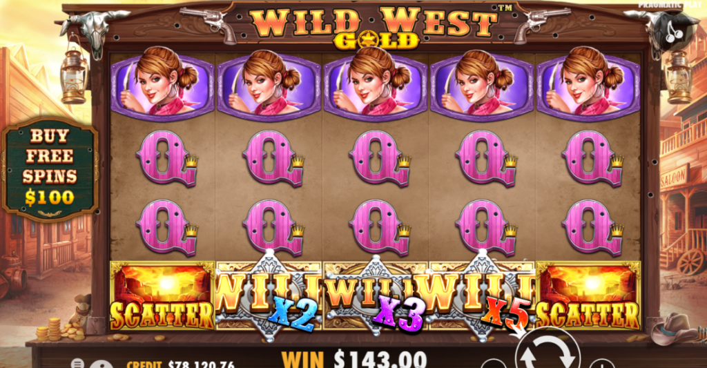 Wild West Gold Slot by Pragmatic Play