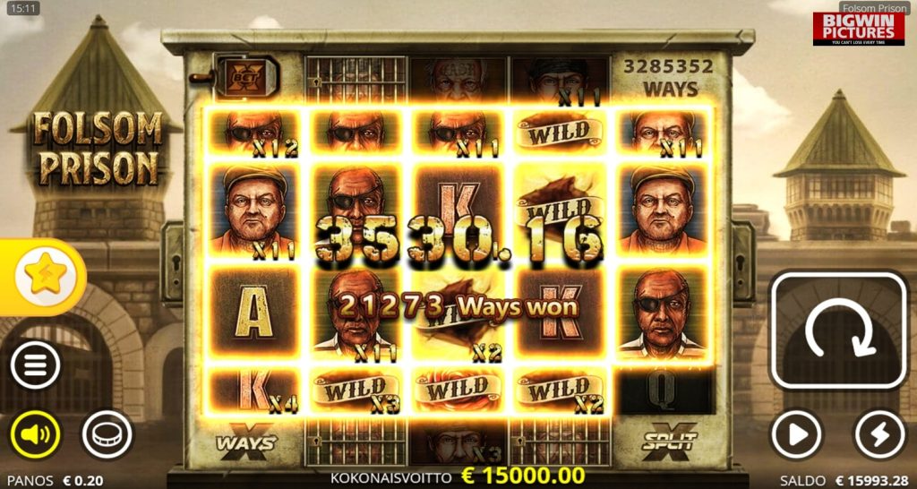 Folsom Prison Online Slot by Nolimit City
