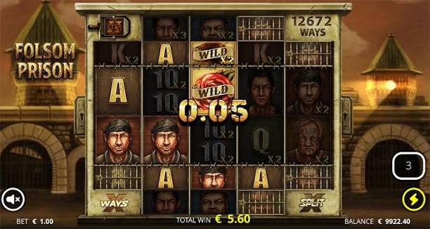 Folsom Prison Online Slot wild symbols