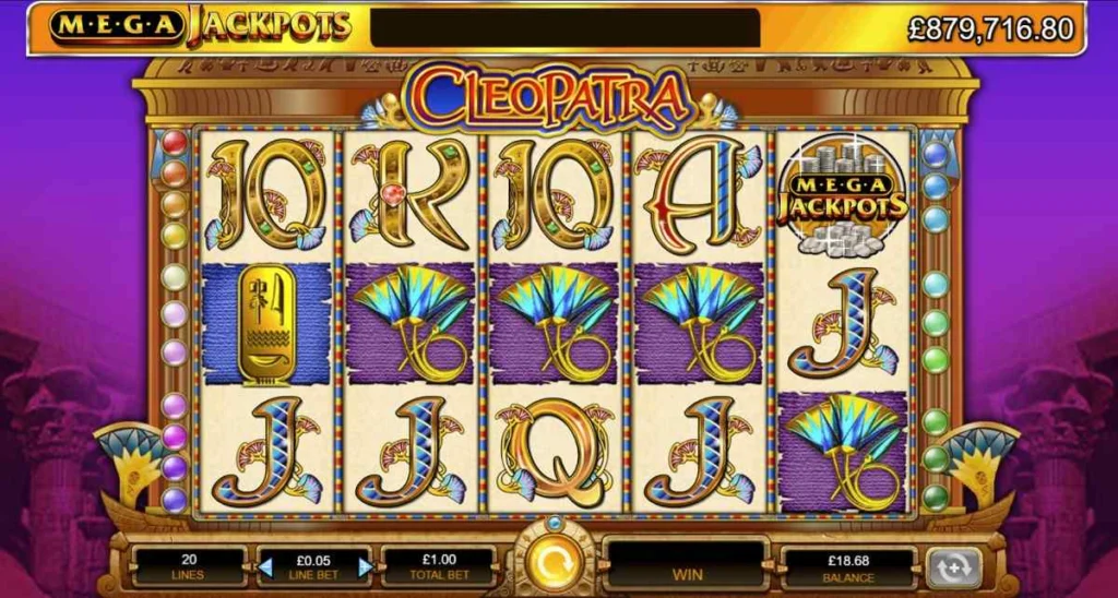 MegaJackpots Cleopatra Slot play online