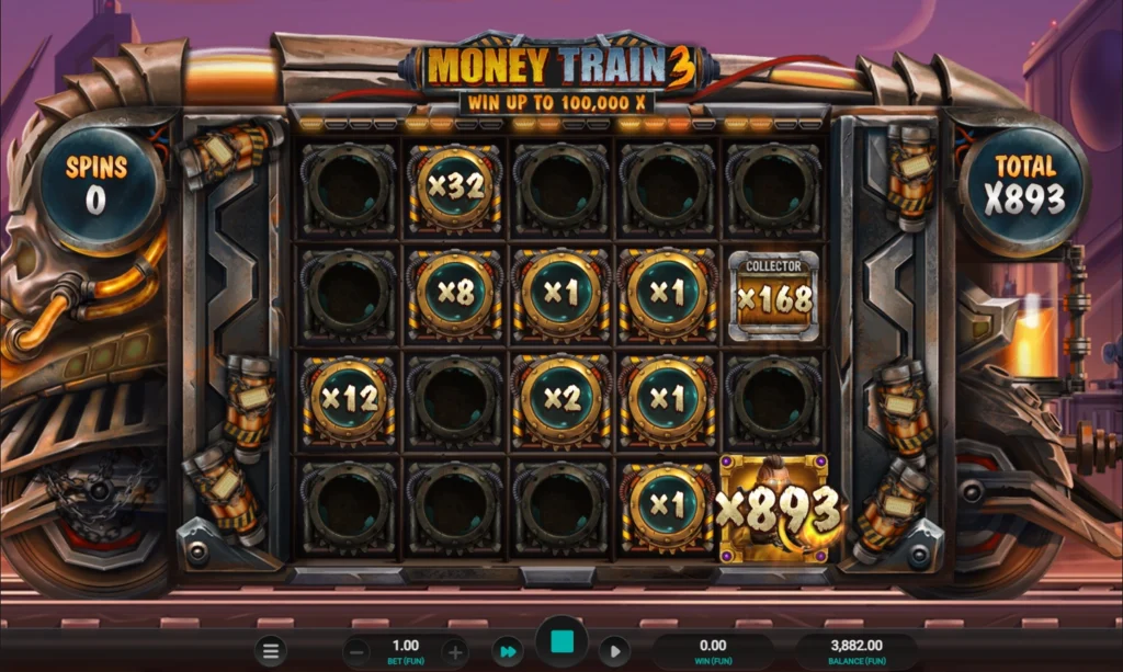 Money Train 3 Slot win