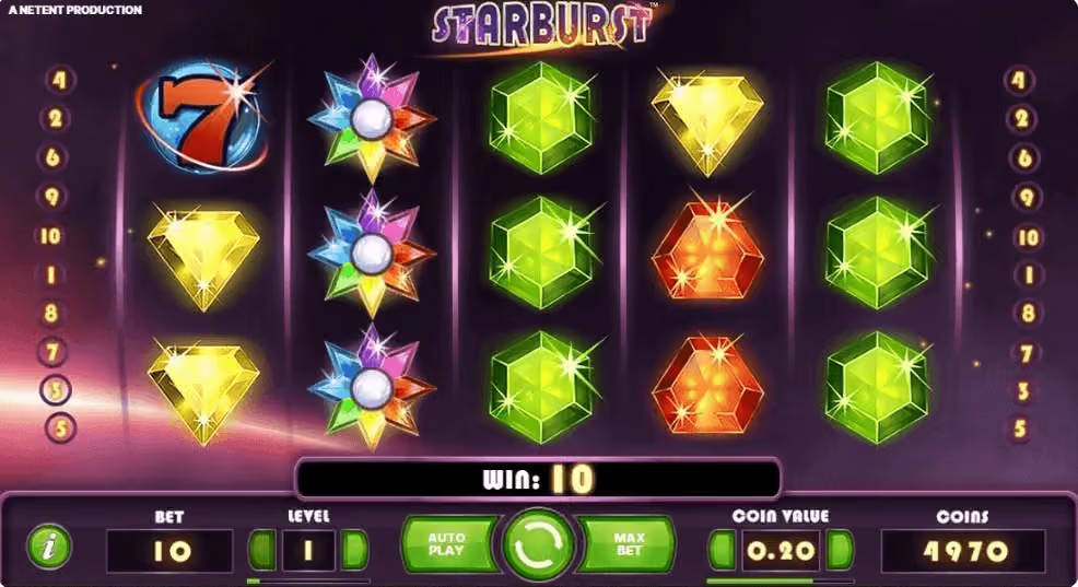 Starburst Slot Machine play online